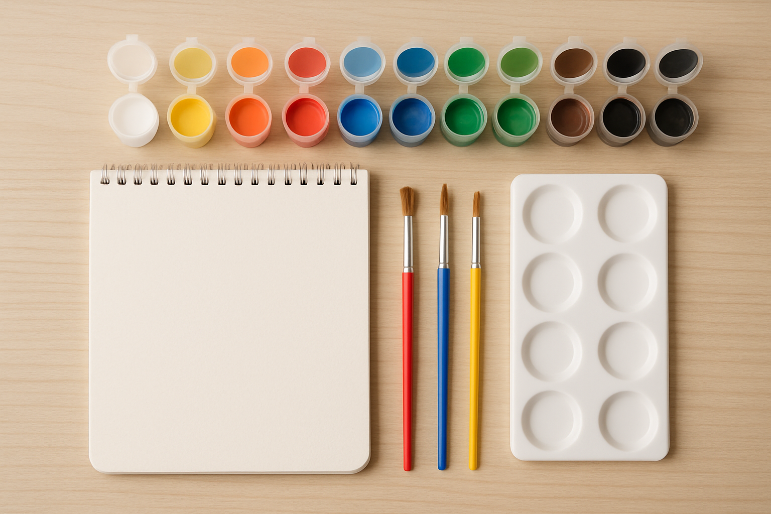 Kit de pintura para niños y niñas