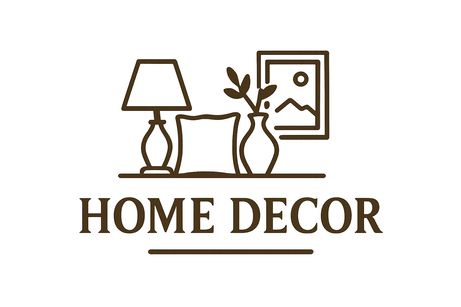 Logo de tienda de decoración