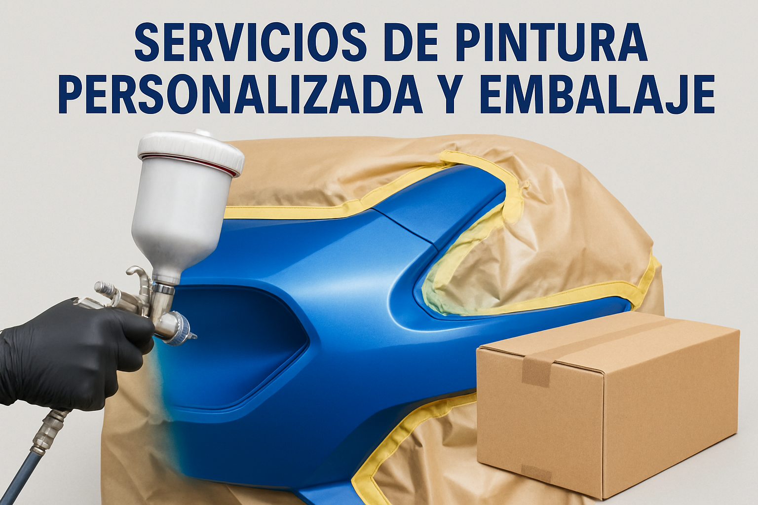 Servicios de pintura personalizada y embalaje
